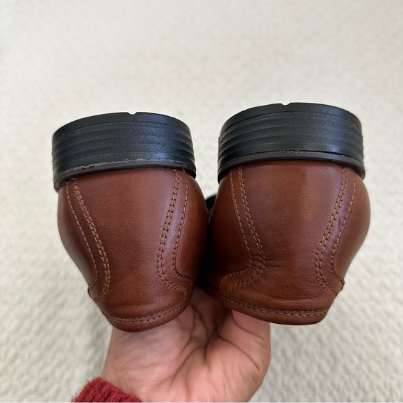 Johnston & Murphy XC4 System Waterproof Sheepskin Loafer Brown Men’s Size 8.5 M - Picture 7 of 13